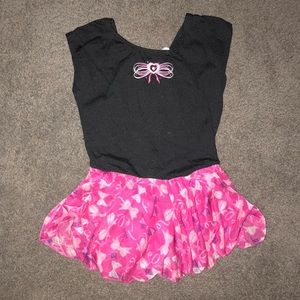 GIRLS SKIRTED LEOTARD SZ 8/10